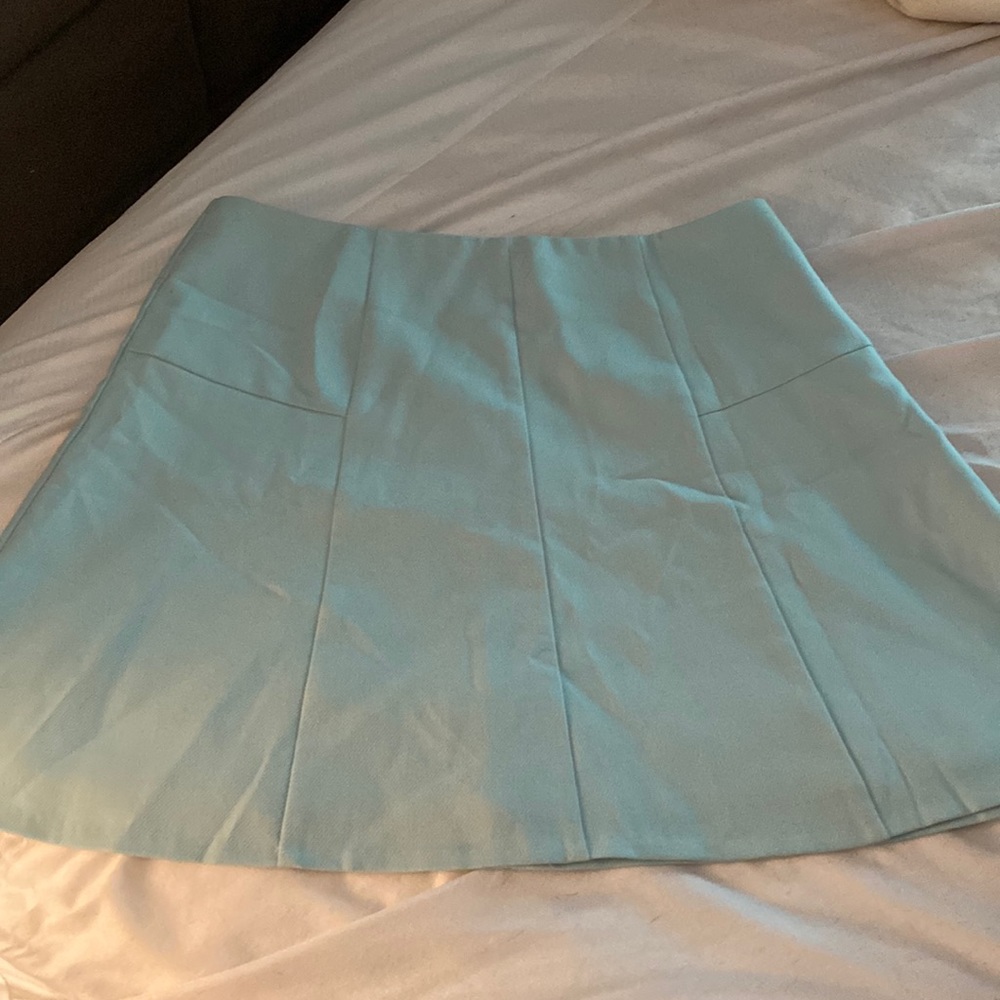 Sky blue skirt